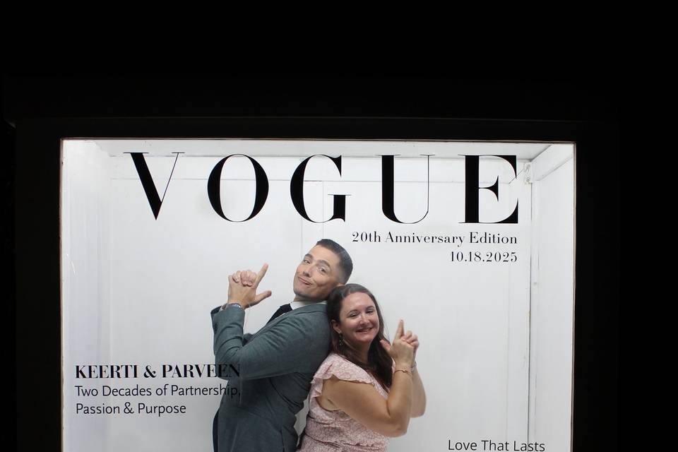 Vogue Magazine Booth 33