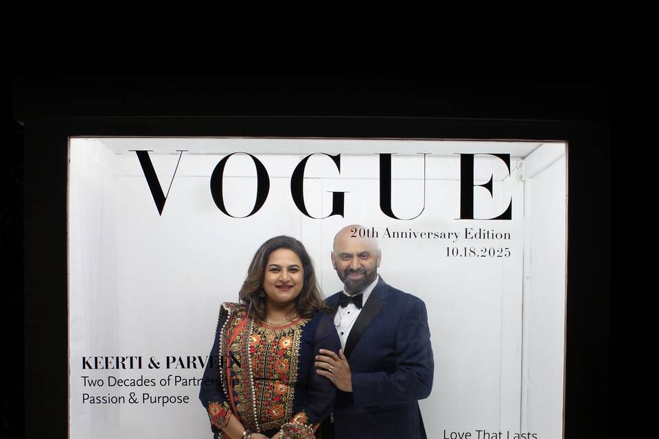 Vogue Magazine Booth 15