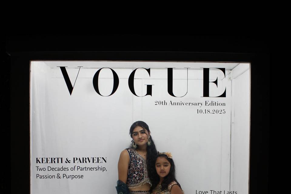 Vogue Magazine Booth 4
