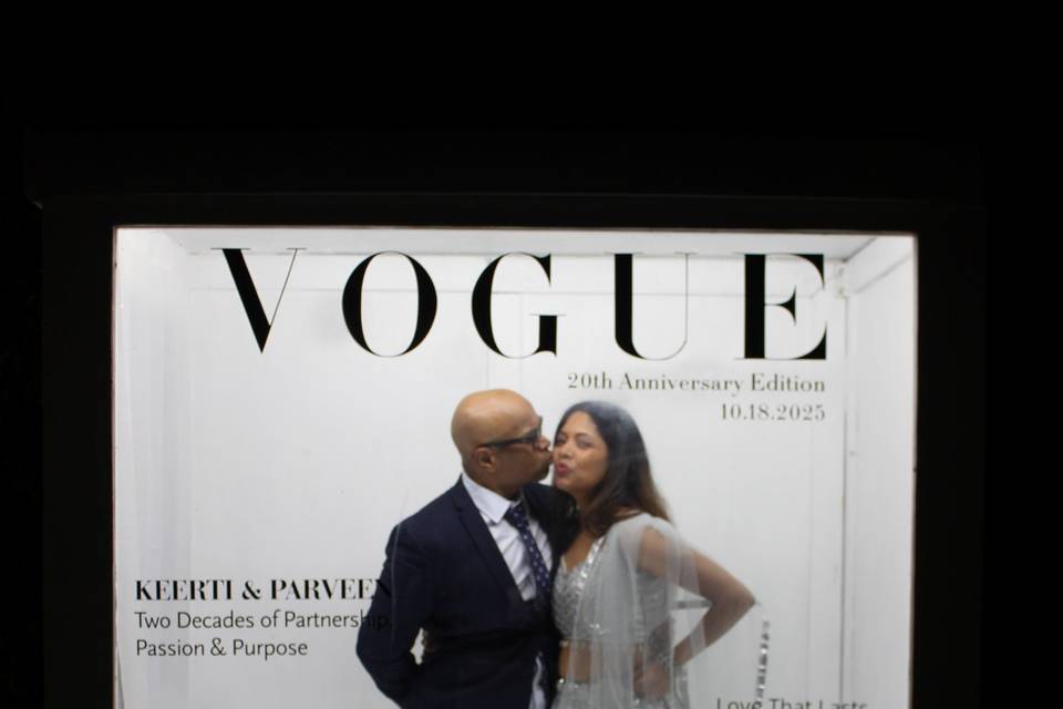 Vogue Magazine Booth 3