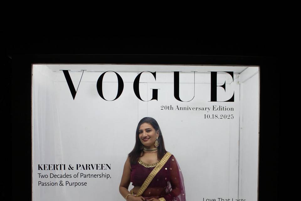 Vogue Magazine Booth 13