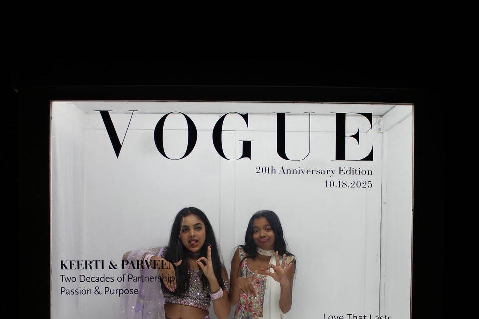 Vogue Magazine Booth 12