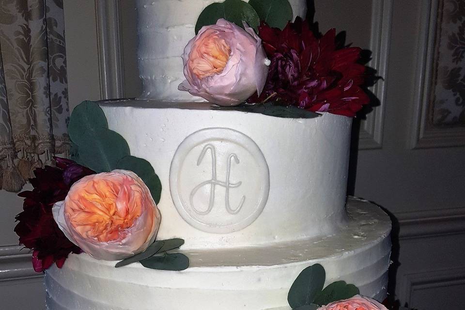 Four tier cake
