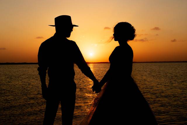 Wedding couple