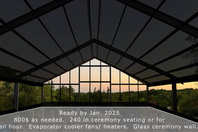 New covered ceremony site