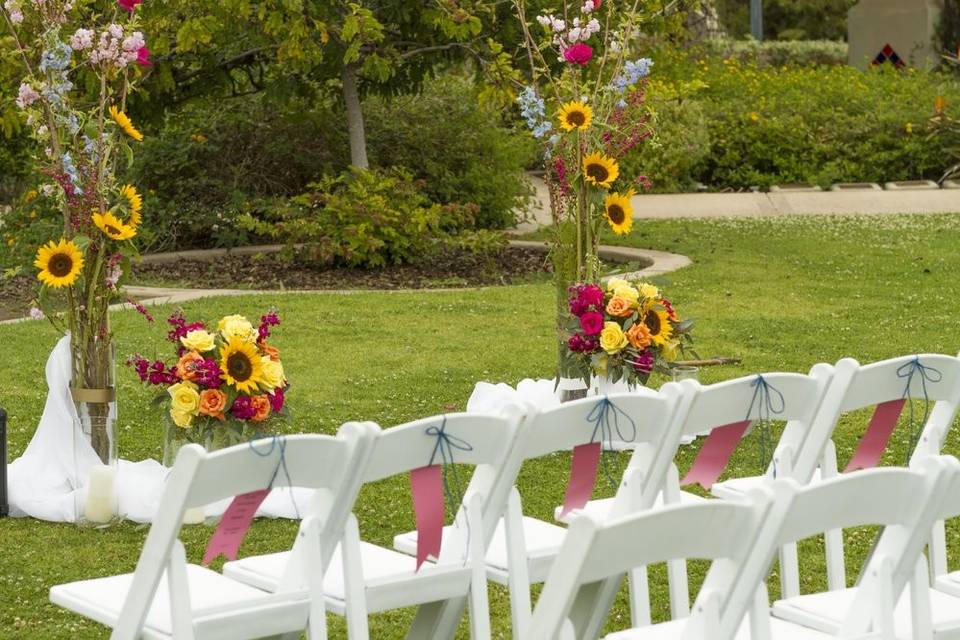 White chairs