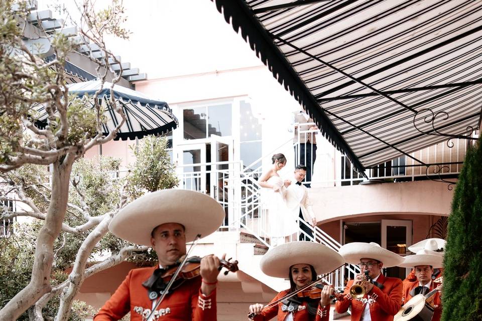LA Valencia Wedding