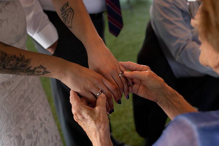 Grandma Hand Hold