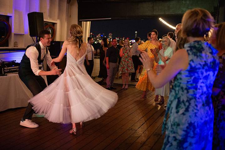 Couple Swing Dance