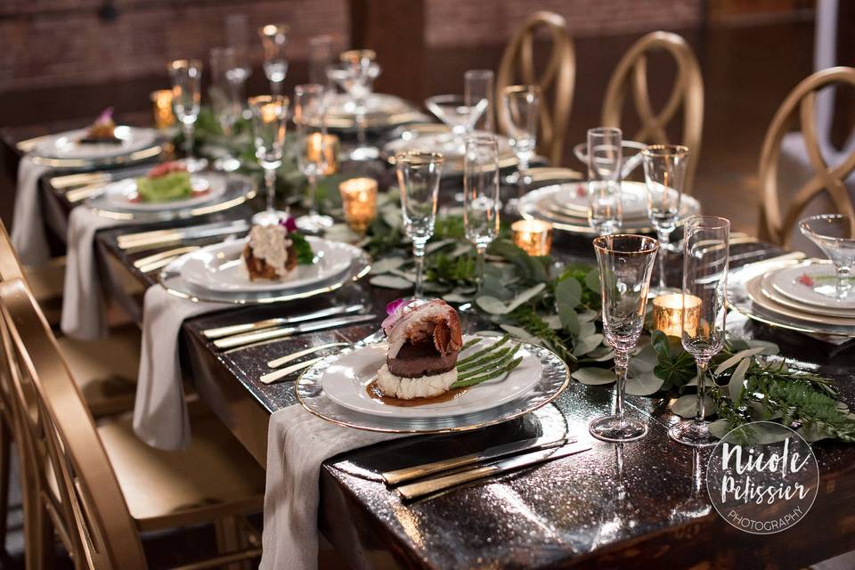 Banquet setup