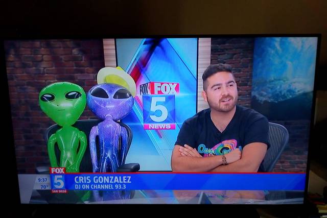 After DJin at Area 51