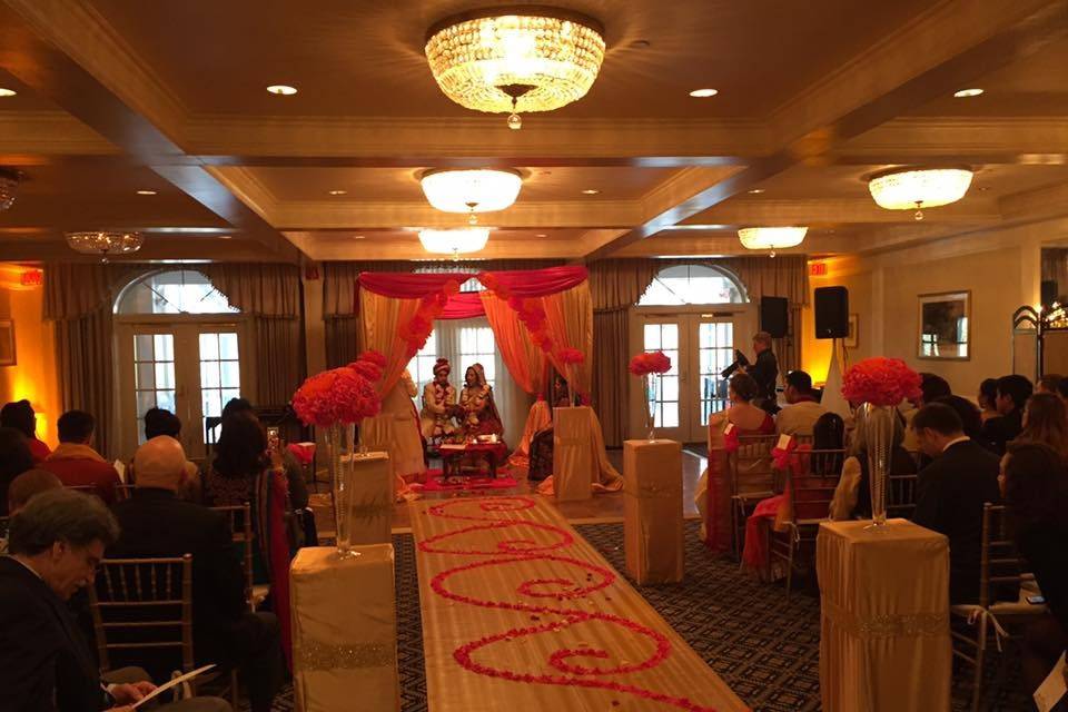 Indoor ceremony