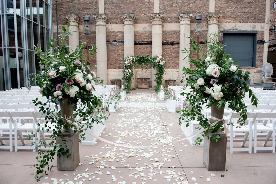 Wedding at Harold Washington