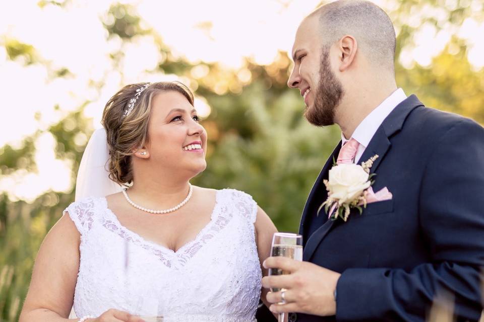 Bride and groom