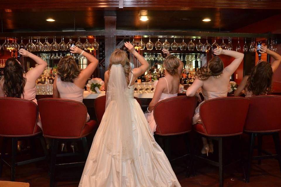 Ladies at the bar