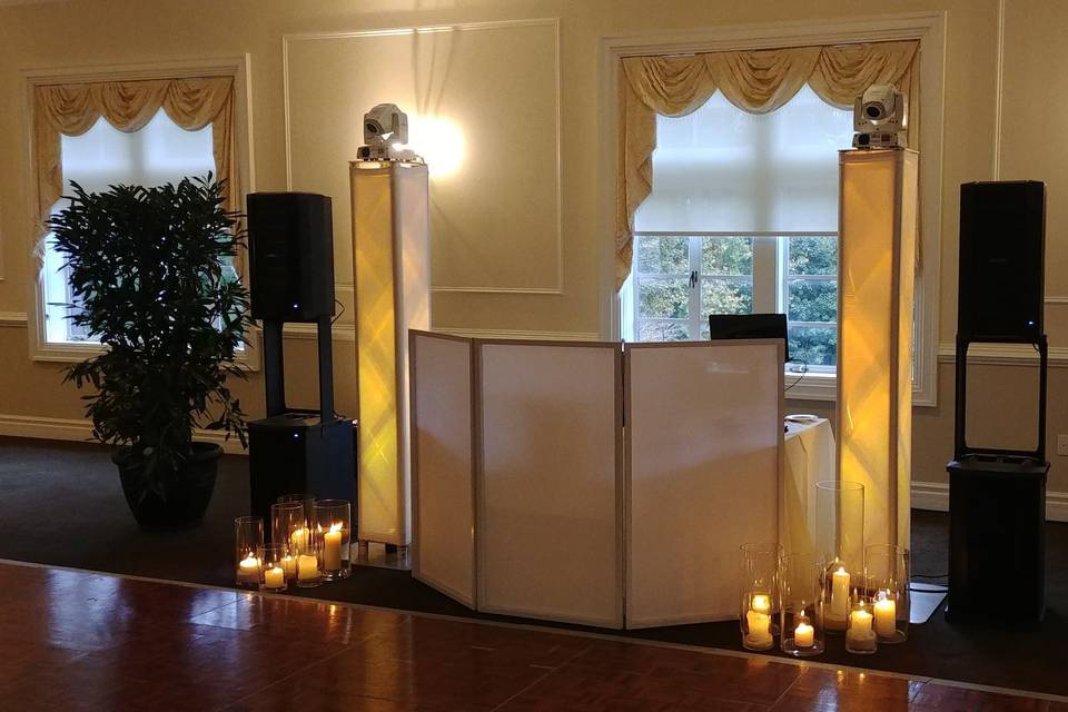 Candlelight setup
