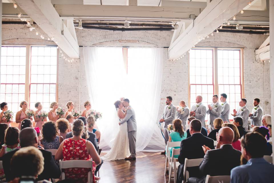 Indoor wedding