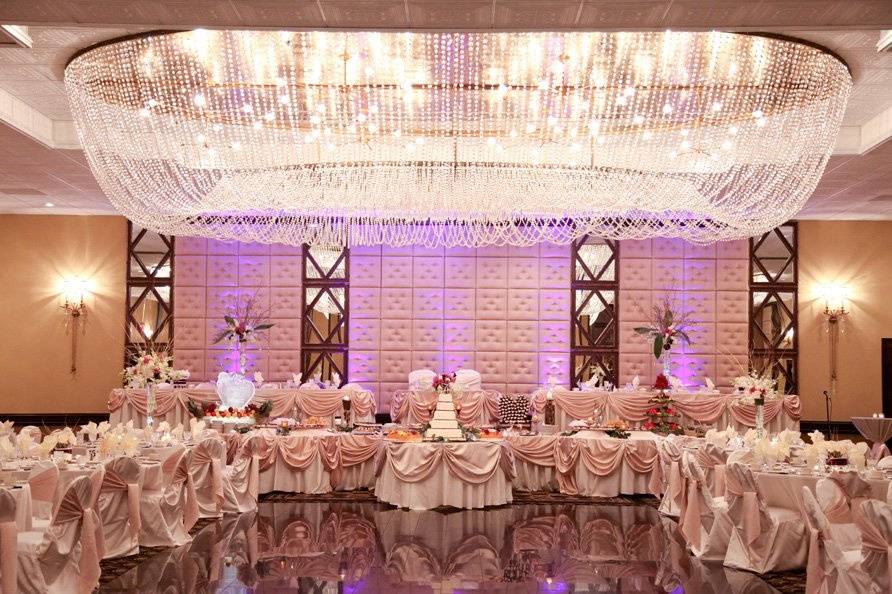Chateau Ritz wedding reception