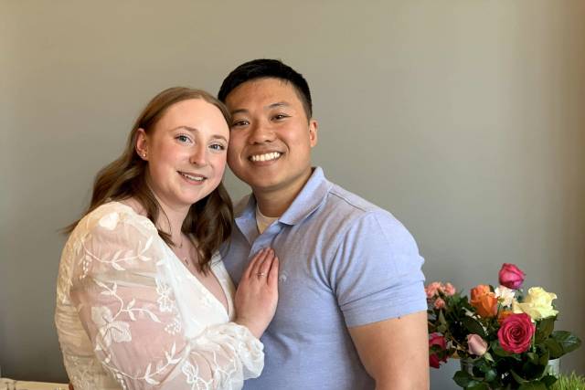 Wedding couple