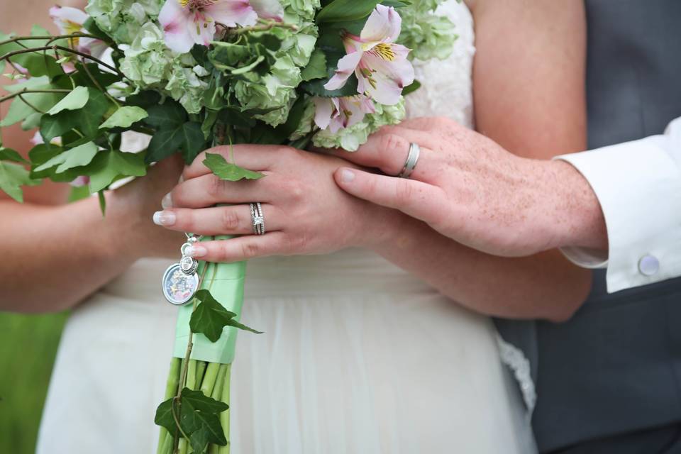 Couple's wedding ring