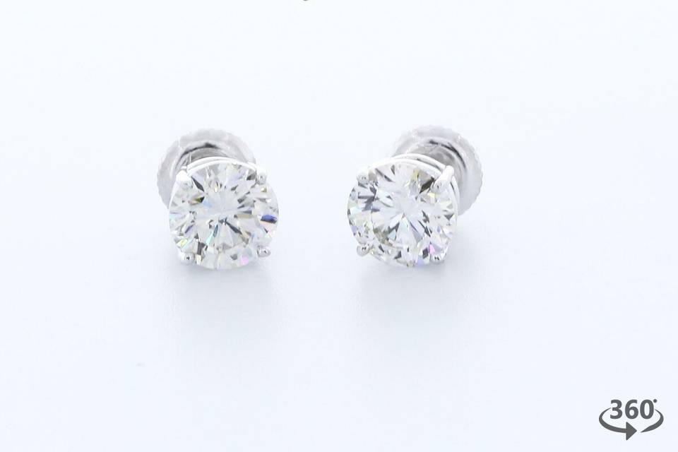 Classic Basket Studs Earring