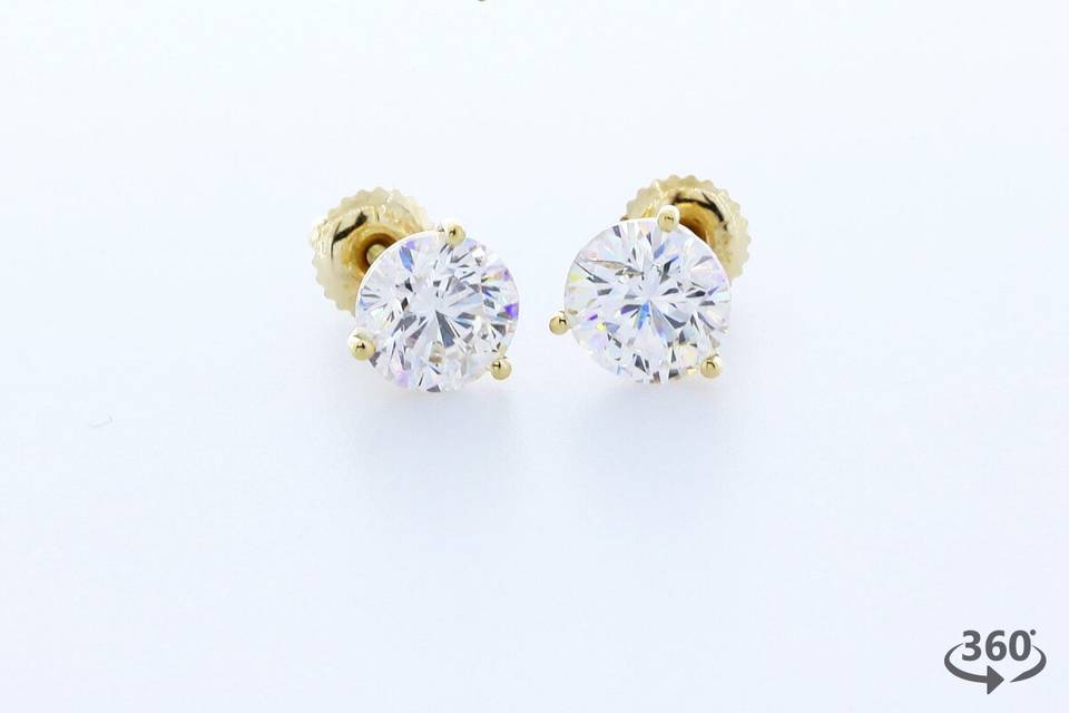 Classic Martini Studs Earring