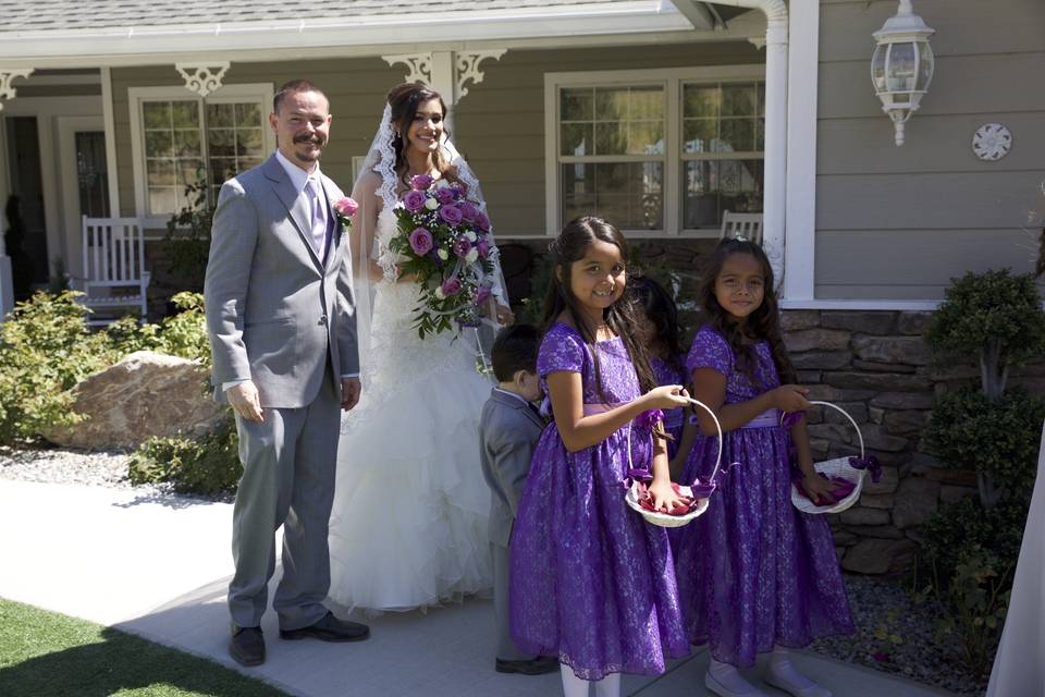 Bridal attendants