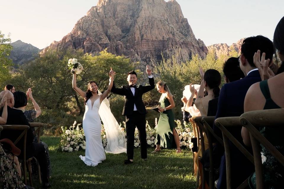 Spring Mountain Ranch Wedding