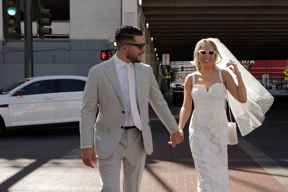 Downtown Las Vegas Elopement