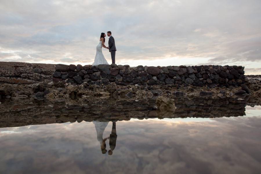 Creative couple portrait