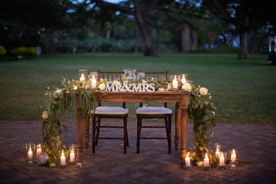 Sweetheart Table