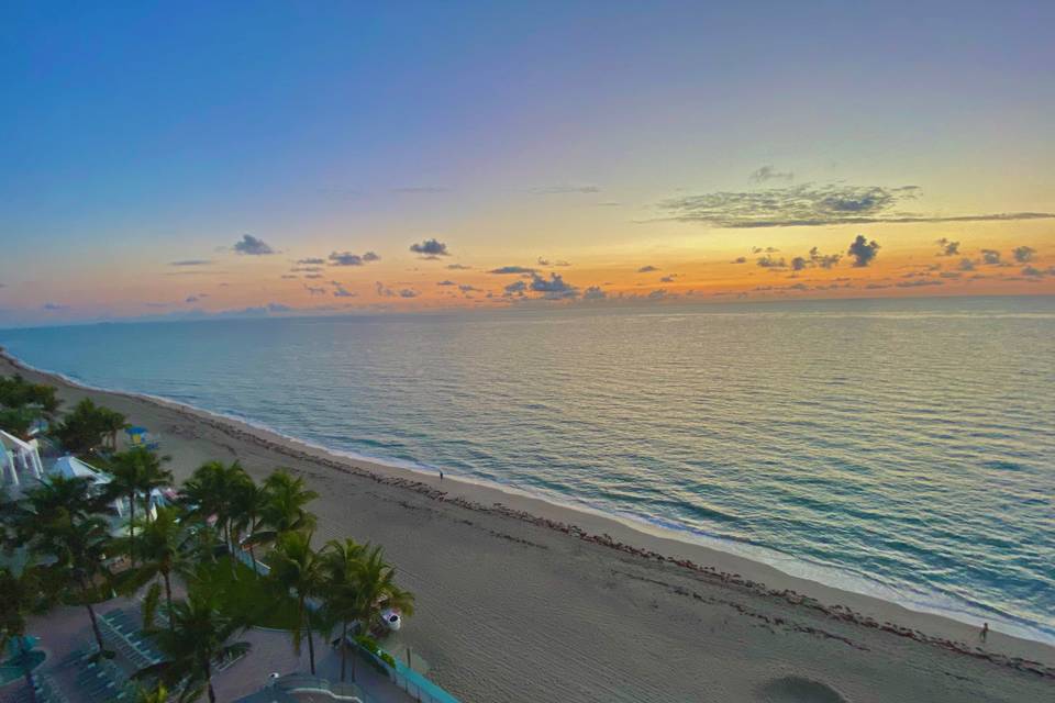 Resort's Beachfront