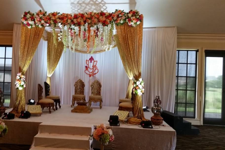 Draping Mandap