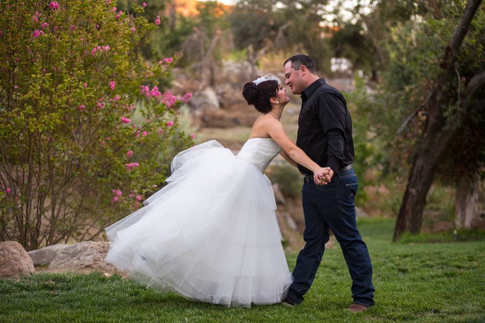 Couple kissing