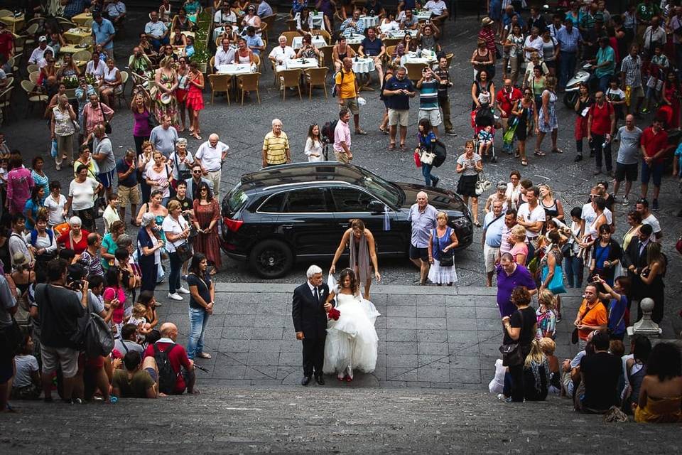 Amalfi cathedral wedding