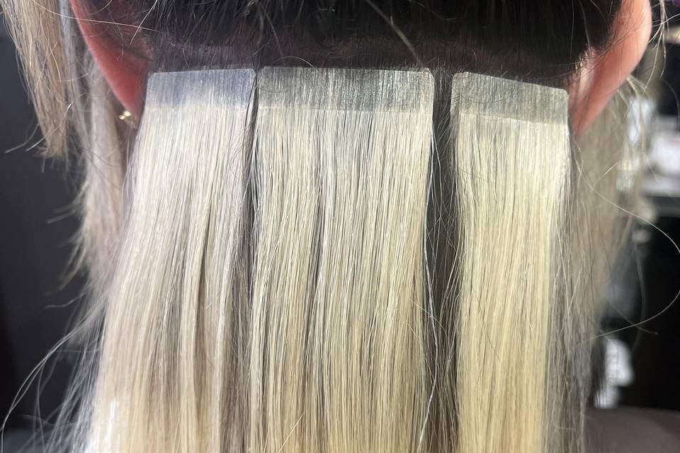 Tape in extensions