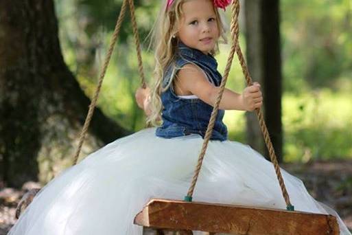 Junior wedding attendant