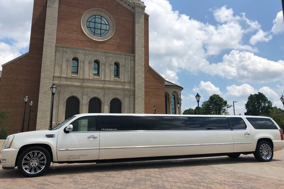 Inside the Luxury Limo Bus