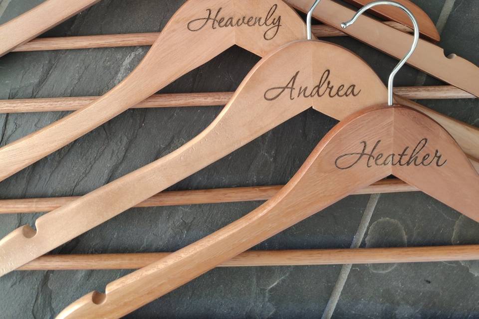 Wood hangers