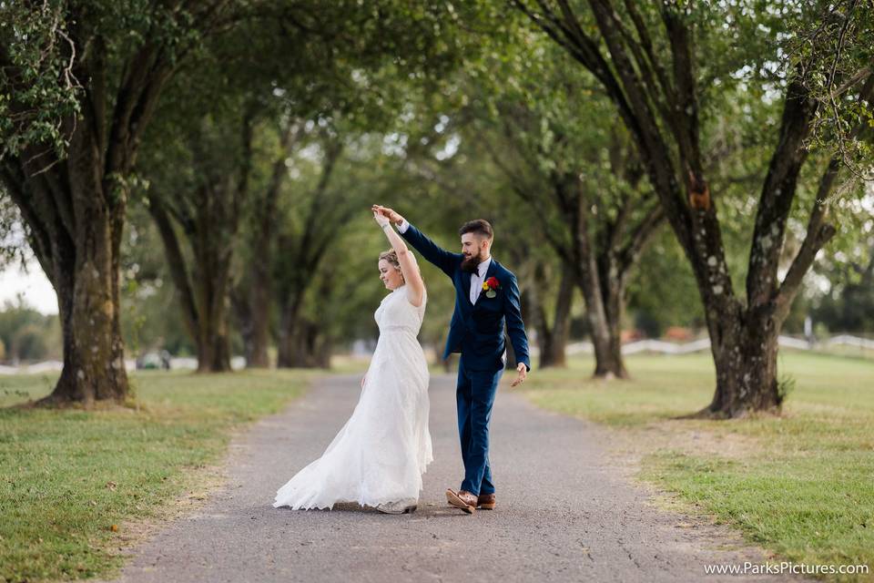 Couple dancing