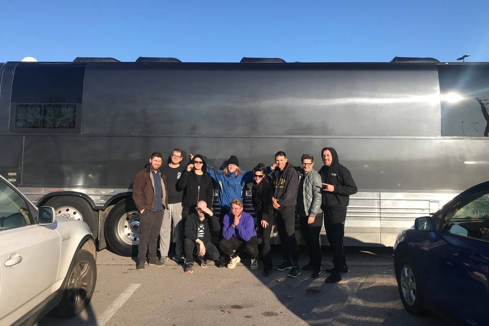 Tour Bus to Michigan!