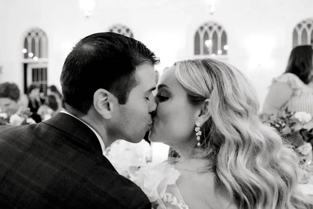 Bride Megan in Barbara Kavchok