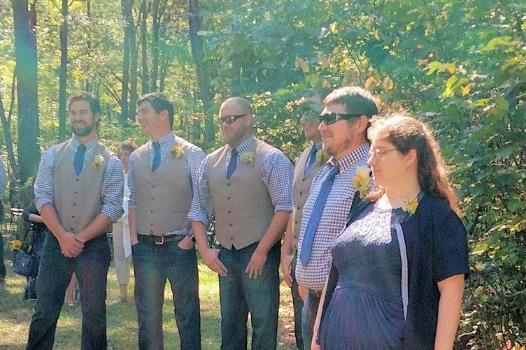 Grooms Men And?