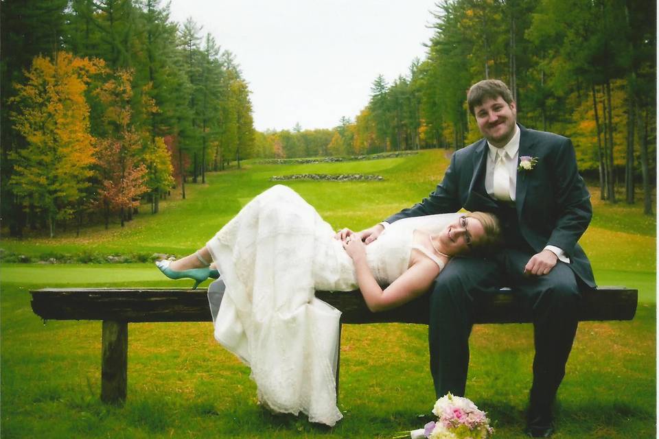 Bride Groom Relaxing