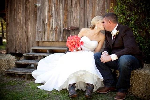 Couple kissing