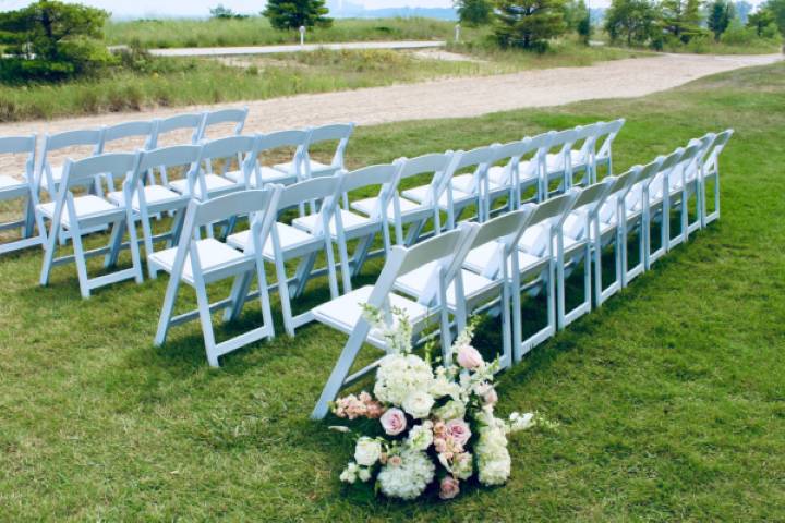 Outdoor Lakeview Wedding
