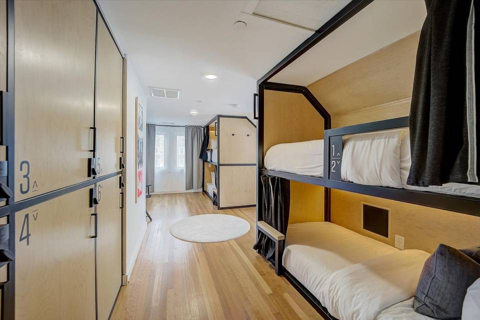 10-Person Dorm Room
