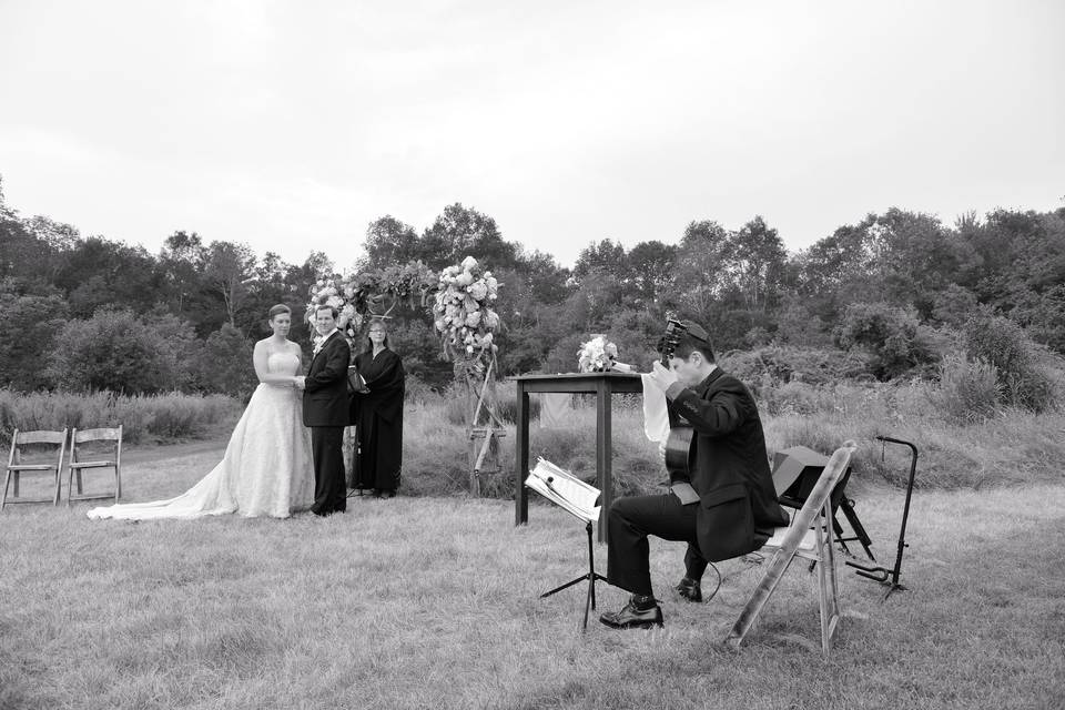 Bride Serenades Groom