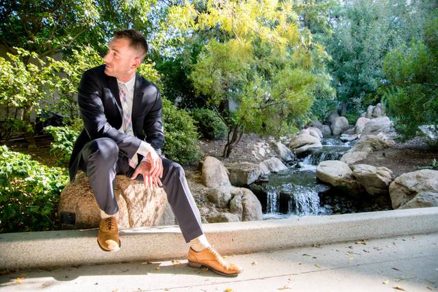 In the Japanese Friendship Garden