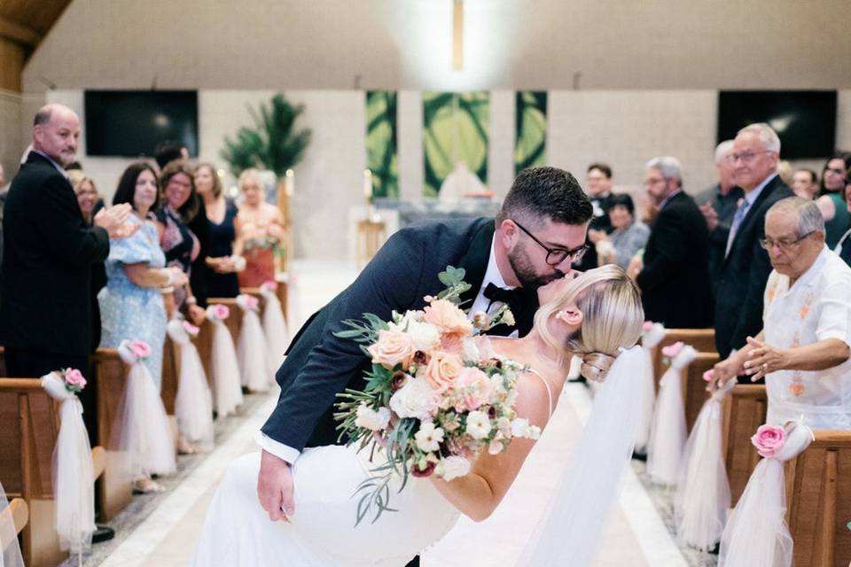 Bride and groom